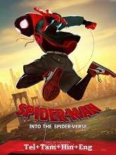 Spider-Man: Into the Spider-Verse (2018) BluRay  Telugu Dubbed Full Movie Watch Online Free