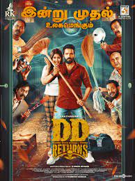 DD Returns (2023) DVDScr  Tamil Full Movie Watch Online Free